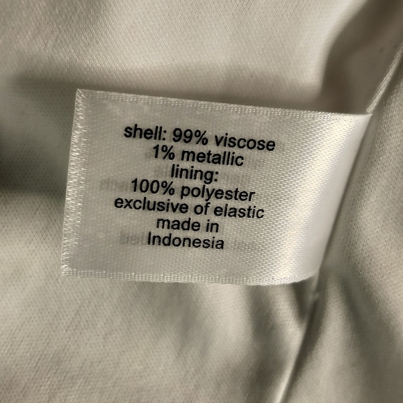 (1551) Lane Bryant Convertible Puff-Sleeve Tiered Midi Dress Plus Size 26 - Picture 11 of 12